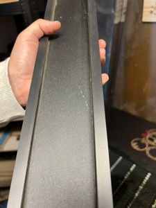 vidaXL Wandregale 4 Stk. Schwarz 115x9x3 cm Kunden-Foto 4