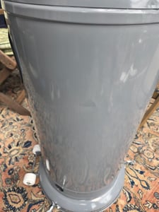 Aga Gas Heizpilz Terrassenheizstrahler – Gasheizer Heizstrahler für Terrasse & Garten MR8151 Grau Kunden-Foto 3