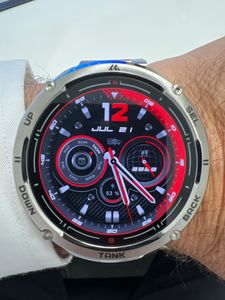 KOSPET TANK T3 Ultra 2 GPS Smartwatch Herren,Edelstahl Gehäuse, 5ATM Wasserdicht, 60+Tage Akkulaufzeit, Bluetooth anrufen，Fitnessuhr mit 1,43" AMOLED Kunden-Foto 1