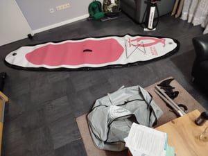 SUP BOARD Paddleboard Funwater 320cm-350cm 150kg aufblasbar Standup Set Randomartikel teilweise Sonderposten Kunden-Foto 1
