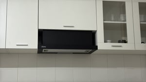 CIARRA  391m³/h Flachschirmhaube Dunstabzugshaube 60 cm Integrierte Abzugshaube VM6906DB Kunden-Foto 1