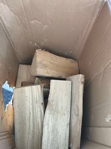 180 kg trockene Buche, Kaminholz Brennholz Feuerholz Hartholz 33 cm Kunden-Foto 1