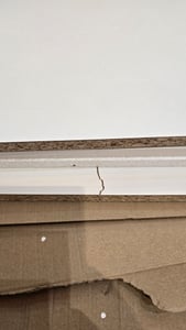 Selsey Bemmi - Závesný písací / toaletný stolík so zásuvkami, orech Wisconsin, 120 cm Fotografia od zákazníka č. 1