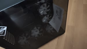 Darkflash DS900 Mid Tower PC-Gehäuse Schwarz mit 7 ARGB-Lüftern Kunden-Foto 2