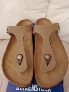 Birkenstock Damen Flip-Flops Grau 43393 Grösse 35 Kunden-Foto 3