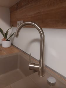 eisl kuchyňská baterie DIZIANI, energeticky úsporná kuchyňská baterie, 360° otočná kuchyňská baterie Fotografie od zákazníka č. 1