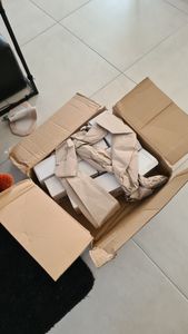 Sada 72 ks podtáckov z bridlice, štvorcové 10 x 10 cm, podtácky nenáročné na údržbu, na poháre, sivé Fotografia od zákazníka č. 2