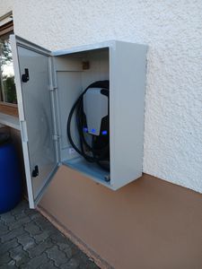 ARLI Schaltschrank IP65 ABS Kunststoff Gehäuse 250x350x150 mm mit Montageplatte Verteilerkasten Kunden-Foto 2