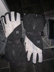 ROCKBROS Guanti riscaldati Guanti elettrici per moto/bici invernali Guanti caldi touchscreen Guanti da sci taglia M Foto del cliente 1