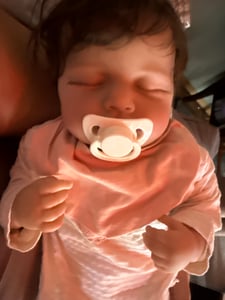 19 pouces de tissu doux corps Reborn poupée nouveau-né taille bébé dormir bébé Photo du client 1