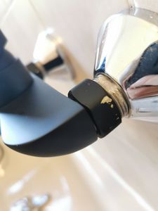 SCHÜTTE Design Wannenarmatur DENVER, Badewannenarmatur mit 1/2" Brauseanschluss, Einhebelmischer Bad Schwarz matt Kunden-Foto 1