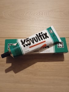 XXL Kövulfix Universal Schuhkleber 120g  Kontaktkleber Alleskleber Leder Neopren Kunden-Foto 1