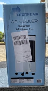 SENA DUNLOP mobiles Klimagerät mit Wasserkühlung, inkl. Fernbedienung + Timer, Mobile Klimaanlage leise, Kühlender Ventilator ohne Abluftschlauch Kunden-Foto 1