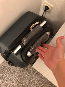 KESSER® 4tlg. Hartschalenkofferset Hartschalenkoffer Reisekoffer Set Reisekofferset Trolley Koffer Inkl. Kofferwaage + Gepäckanhänger Rollkoffer Schloss 4 Rollen ABS-Hartschale Teleskopgriff S-M-L-XL Kunden-Foto 3