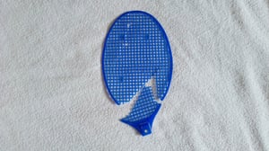Fliegenklatsche Tennisschläger sortiert, 4 Farben Kunden-Foto 1