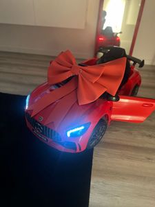Audi RS e-tron GT  Kinderauto Kinder Elektroauto 12V mit Musik，breitem Sitz, verstellbarem Sicherheitsgurt Schwarz Kunden-Foto 16