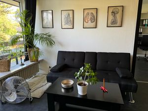 Yaheetech Klappbares Schlafsofa mit Schlaffunktion Gästebett Couch Sofa Bettsofa mit Großer Liegefläche Tagesbett Sofabett Polstersofa 350kg belastbar Kunden-Foto 2