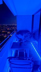 Jopassy 20m Tuyau lumineux LED extérieur intérieur,480 LEDs Tuyau LED étanche,Lumière de fête éclairage décoratif Noël,Bleu Photo du client 1