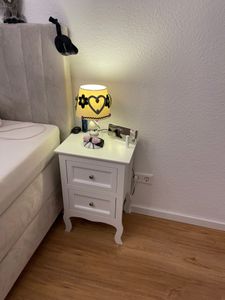 FCH 2 Stück Nachttische, , Beistellschränke mit jeweils 2 Schubladen, Beistelltische,40.00x30.00x60.00cm Kunden-Foto 4
