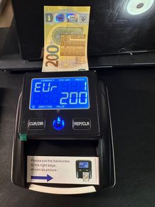 Wykrywacz fałszywych banknotów i licznik pieniędzy 2 w 1 STANEW, wykrywacz fałszywych banknotów EUR, USD, GBP, wyświetlacz LCD, kompaktowy wykrywacz banknotów do użytku w dowolnym miejscu i czasie Zdjęcie produktu od klienta nr 2