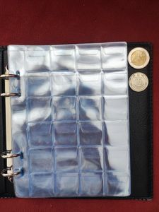 480pcs Münzalbum Sammelalbum Münzen-Album Ordner Alben Ringbuch(Münzen ＜ 2,5 cm) Kunden-Foto 2