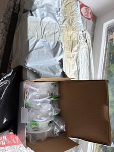 6 Stück 7W 220V LED Einbaustrahler 3 Farbtemperaturen Dimmbar Ultradünn Deckenleuchte Einbauleuchte Strahler Innenbeleuchtung Kunden-Foto 1