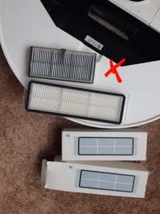 Zubehör für Dreame L10s Ultra Gen 2 / L10s Pro Ultra Heat Ersatzteile für Mova E30 Ultra / L40 Ultra AE Zubehörset mit 4 Staubbeutel, 4 Filter, 2 Hauptbürste, 4 Wischpads, 4 Seitenbürste Kunden-Foto 3