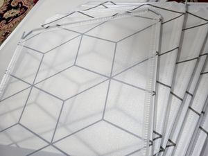Armadio modulare geometrico 75x147x47 cm Foto del cliente 1