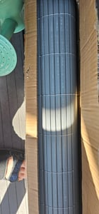 Floordirekt PVC Sichtschutzzaun für Balkon & Garten, wetterfest & UV-beständig, flexibler Sichtschutz aus Kunststoff, pflegeleicht – Grün, 180x300 cm Kunden-Foto 5
