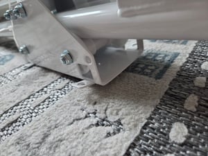 Multifunktionaler klappbarer Bauchmuskeltrainer – LCD-Display, 5 Höheneinstellungen & 2 Neigungswinkel, ergonomisch, bis 120 kg, Ganzkörpertraining Kunden-Foto 1