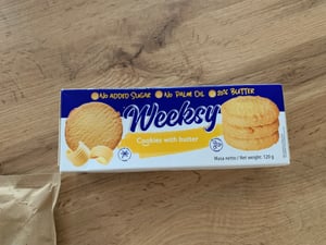 WEEKSY Ciasteczka maślane 120g BOGUTTI Zdjęcie produktu od klienta nr 1