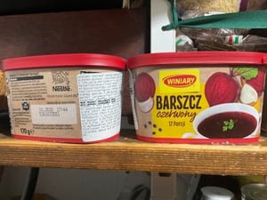 WholesalePL Winiary Instant red borscht ,,Barszcz'' 5x170g Photo du client 1