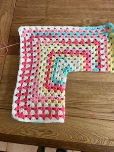 100g Farbverlaufsgarn Cicibebe Batik Strickgarn Winterwolle Häkelgarn mehrfarbig Kunden-Foto 1