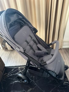 Kinderkraft TRIG 3 – skladací kočík, ľahký, do 25 kg, nastaviteľný, hnedý Fotografia od zákazníka č. 2
