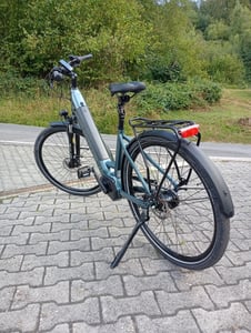 PROPHETE GENIESSER 5.0 Damen City E-Bike 28" | AEG ComfortDrive II Mittelmotor 70 Nm, 600 Wh Akku bis 170 km, Riemenantrieb Kunden-Foto 2
