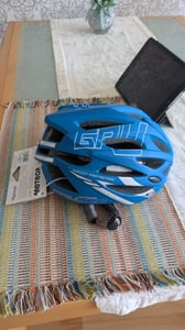 meteor GRUVER Fahrradhelm Herren Damen Kinder-Helm MTB rollerhelm S 52-56 cm weiß/ grün Kunden-Foto 1