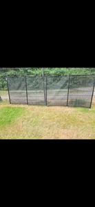 COSTWAY kindersicher Poolzaun für Schwimmbad Garten Pool 360x125cm Kunden-Foto 3