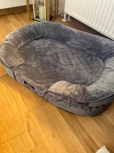 Feandrea Hundebett, Hundekissen, mittelgroße Hunde,waschbarer Bezug, rutschfest Kunden-Foto 1
