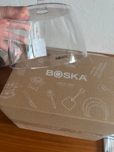 Boska 850504, Veko na potraviny, Priehľadná, Kolo, 150 mm, 15 cm, 160 g Fotografia od zákazníka č. 1