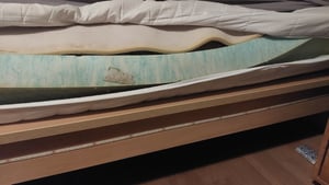 Matratze 120x200 24 cm Taschenfederkern Härtegrad H3 H4 7 zonen Bett Matratzen 2 in 1 kokosfasern Rollmatratze Komfortschaum Kunden-Foto 10