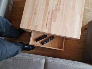Couchtisch Umea, Massivholz Breite 110 cm Kunden-Foto 2