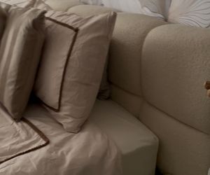 Chilly Möbel Design Polsterbett Stone Samt Stoff Beige 160x200 cm mit Stauraum Velluto 02 Kunden-Foto 8