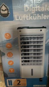 Ventilatorkombigerat Mobile Turmventilator 65W 4L-Tank Luftkuhler mit Wasserkühlung 12H Timer, 65° Oszillationsfunktion Fernbedienung  24x28.5x57cm Kunden-Foto 14