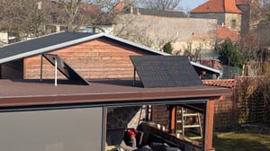 NuaSol Solarmodul Aufständerung | PV & Balkonkraftwerk, Flachdach & Fassade Kunden-Foto 2