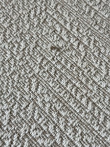 Outdoorteppich Terasse Balkon Indoor Robust Teppich Jute-Look Kunden-Foto 1