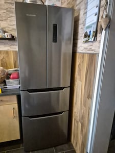 WOLKENSTEIN FD351.4NF IX French Door Kühl-Gefrierkombinatio Kunden-Foto 4
