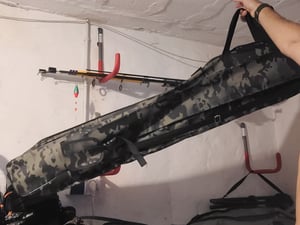 Kogha Angelrutenfutteral 165 cm Camou für 3 montierte Ruten mit Schirmtasche Kunden-Foto 1