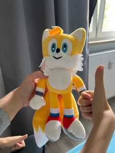 Sonic Plüschtier 30 cm – Sonic the Hedgehog Kuscheltier – Weiches Spielzeug für Kinder Kunden-Foto 1