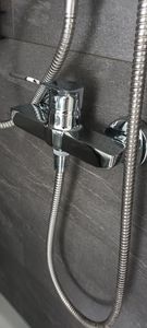 AM.PM Duscharmatur Einhebel Brausebatterie Schwarz Armatur Mischbatterie Brausearmatur Brausebatterie Wasserhahn Bad Mischbatterie Dusche Kunden-Foto 1