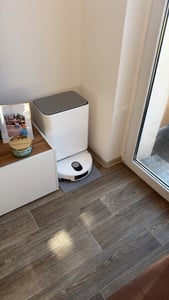 Xiaomi Saugroboter S40C, beutellos, 0,52 l, Weiß Kunden-Foto 1